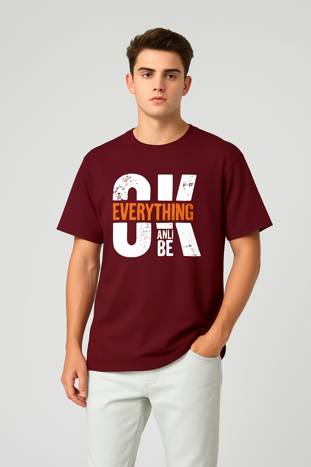 Ok Everything summer T-SHIRT FOR MEN