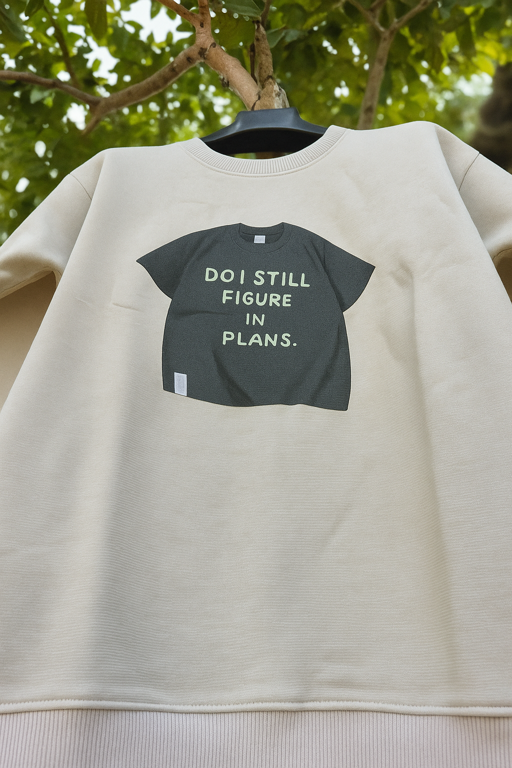 “Do I Still Figure in Plans” Sweatshirt – YOUNG Originals