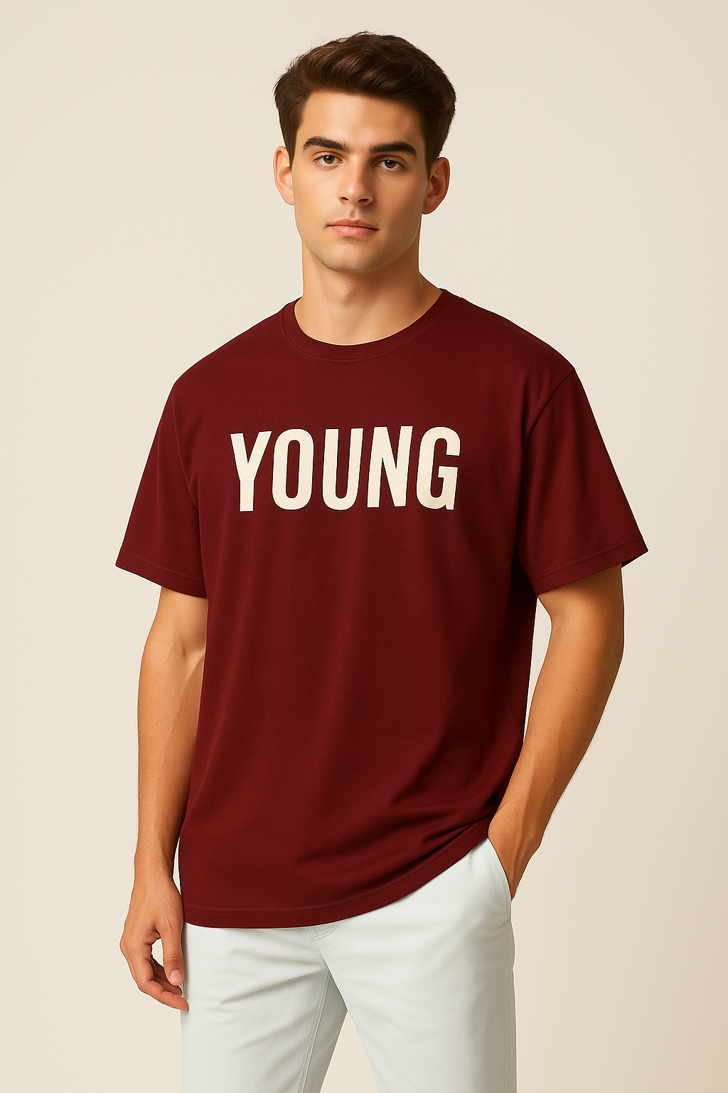 LONG SLEEVE over size T-SHIRT FOR MEN