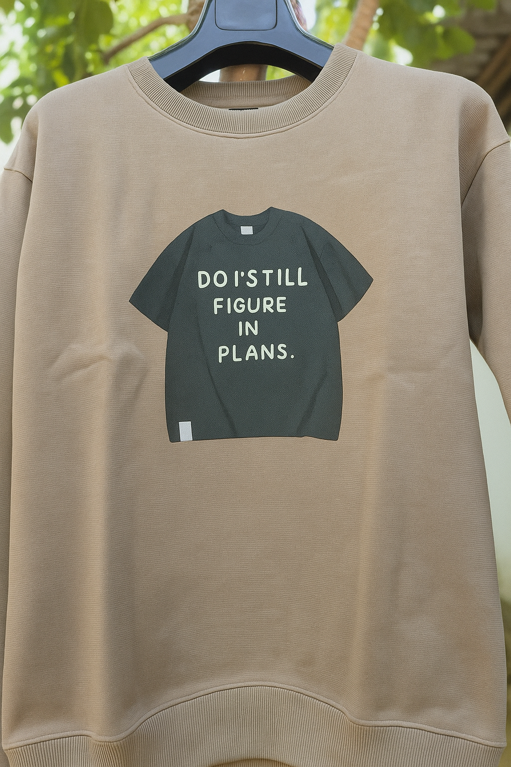 “Do I Still Figure in Plans” Sweatshirt – YOUNG Originals